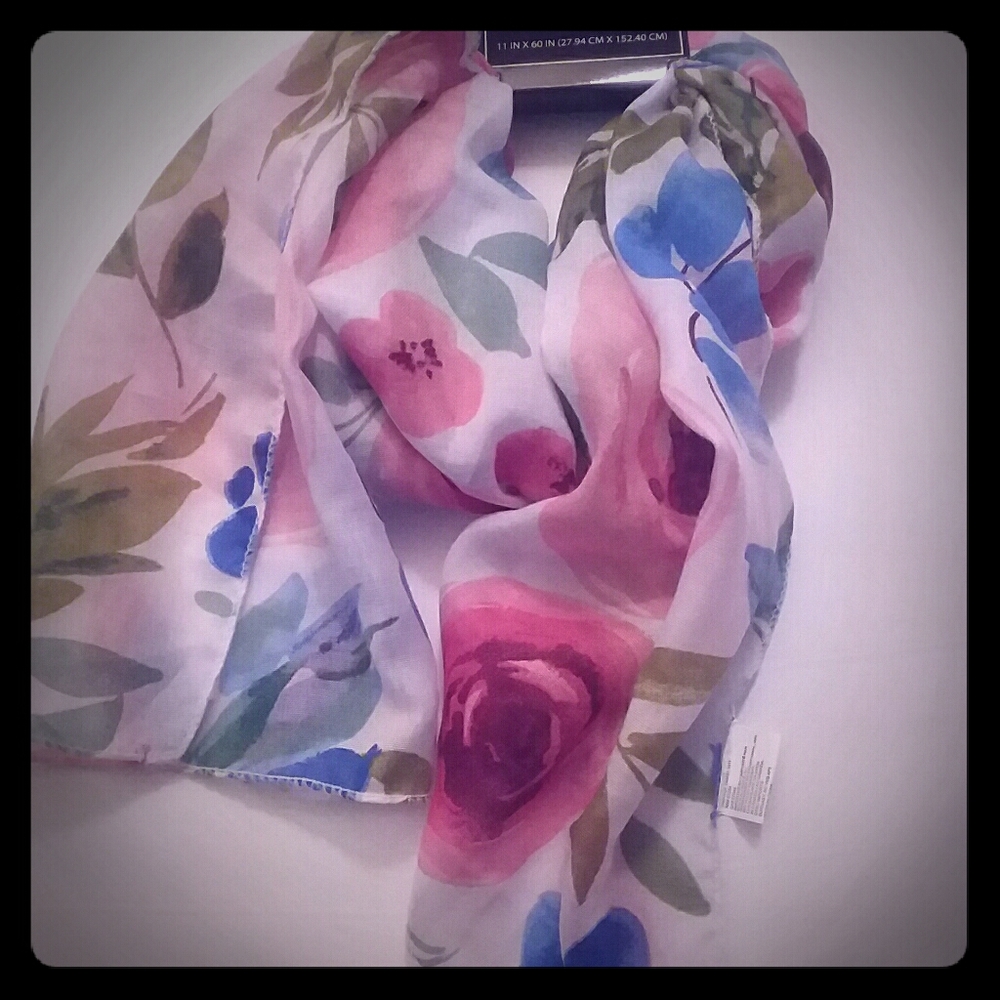 Floral Scarf